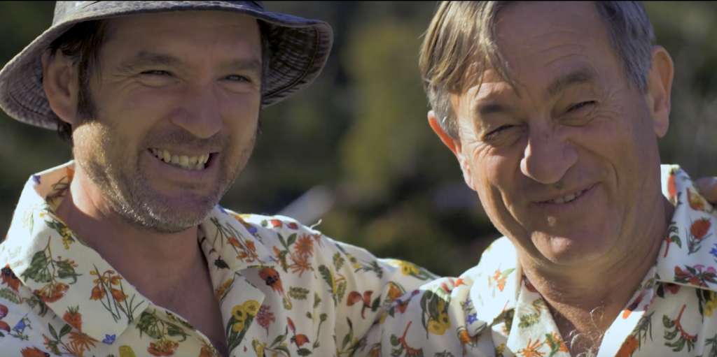 Angus Stewart and Tino Carnevale From ABC's Gardening Australia