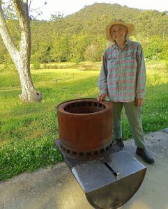 Making biochar for home use and community application @ Narara Ecovillage